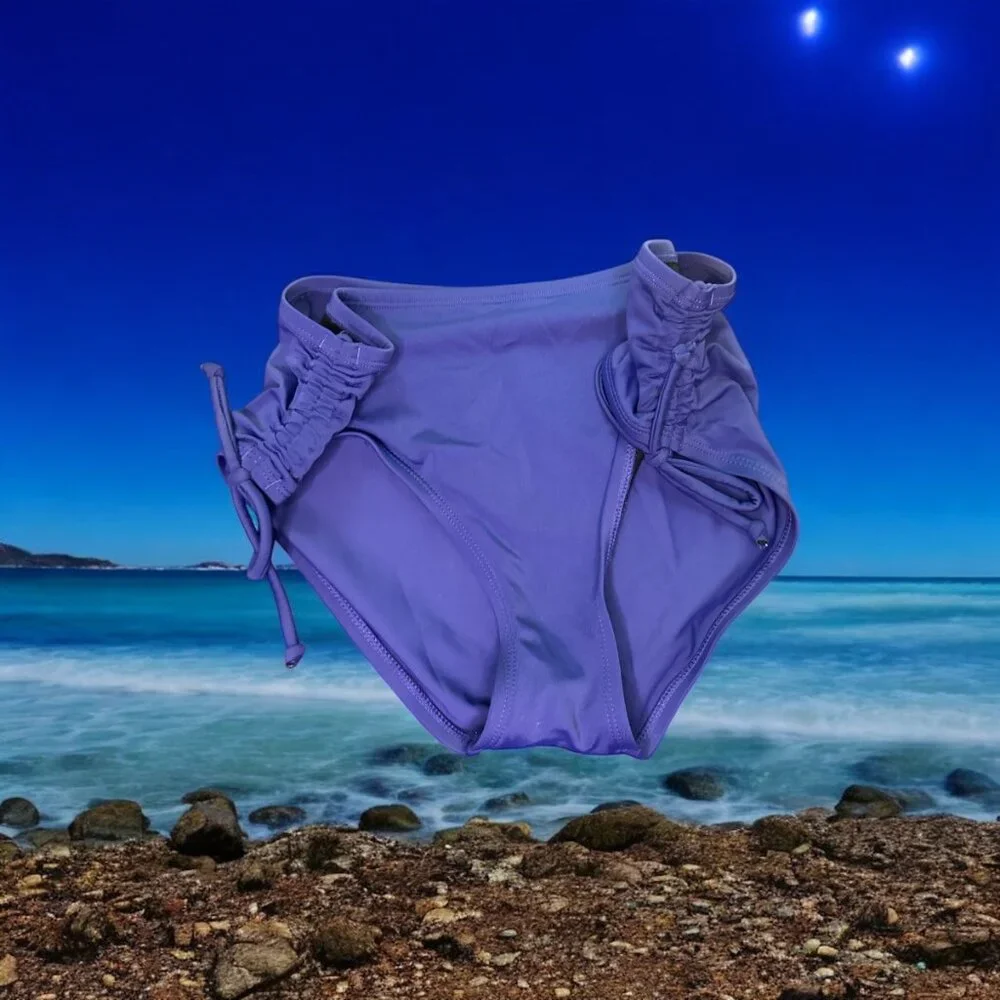 Bikini Floral Ruffle: Woman Size S - Because Making Waves Isn't Just for Pools! - Picture 4 of 4